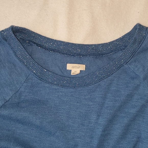Blue long sleeve tee - Picture 3 of 3